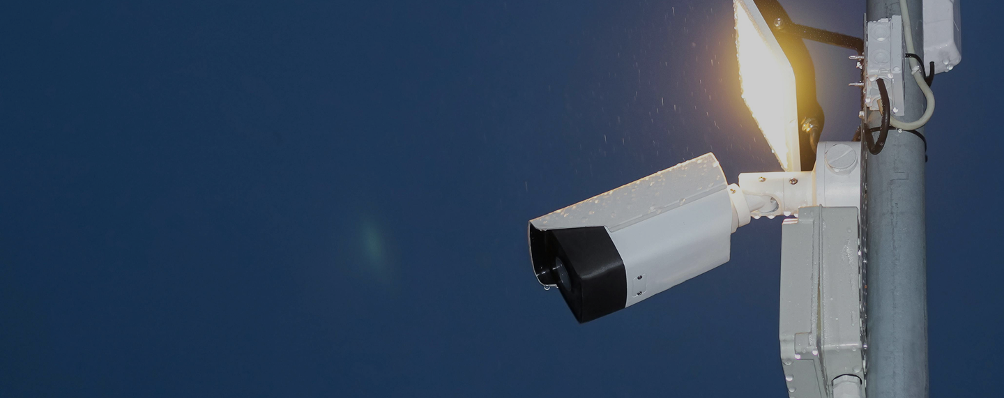 High-definition outdoor turret CCTV camera installed for residential security.